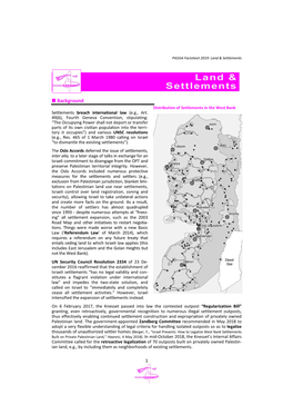 Land & Settlements