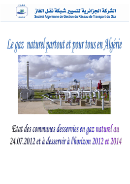 Etat Des Communes Desservies En Gaz Au 24 Juillet 2012.Pdf