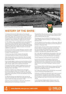History of the Shire