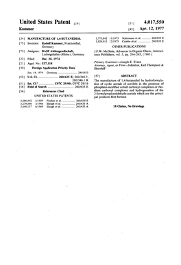 United States Patent [,9] [11] 4,017,550