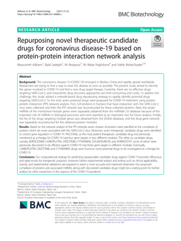 Downloaded from the Biogrid Database [30] Contain- the Immune System [12–15]