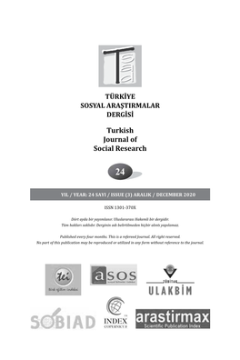 Turkish Journal of Social Research