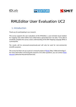 Rmleditor User Evaluation UC2