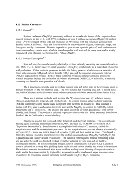 AP-42, CH 8.12: Sodium Carbonate