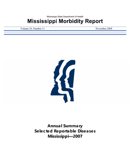 Mississippi Morbidity Report: 2007 Annual Summary