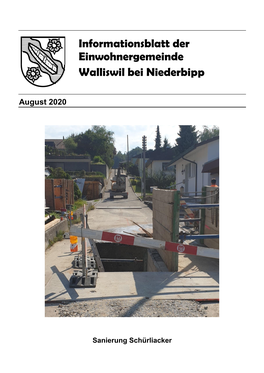 Informationsblatt August 2020