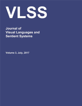 Journal of Visual Languages and Sentient Systems