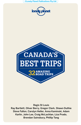 Canada's Best Trips 1