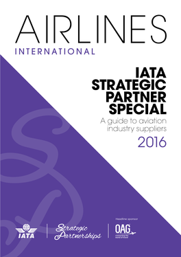 2016 Iata Strategic Partner Special