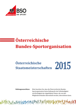 Österreichische Staatsmeisterschaften 2015