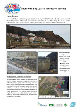 Runswick Bay Coastal Protection Scheme