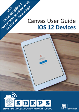 Canvas User Guide Ios 12 Devices