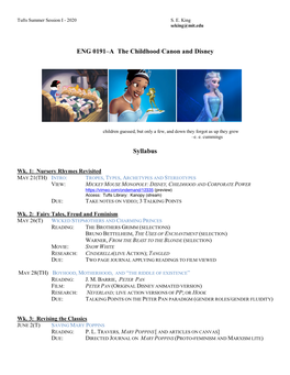 Disney Syllabus 51320CANVAS