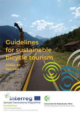 Guideline for Sustainable Bcycle Tourism