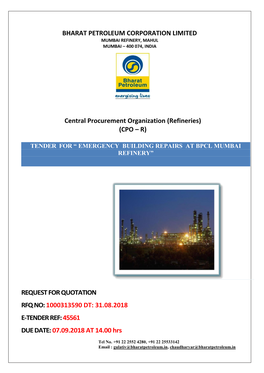 BHARAT PETROLEUM CORPORATION LIMITED Central