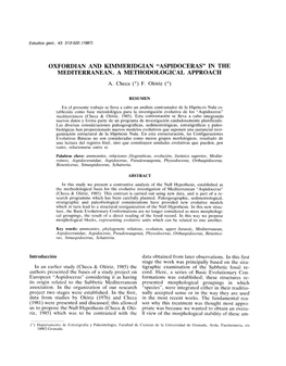 Oxfordian and Kimmeridgian 