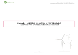 Étude D'impact Sur L'environnement