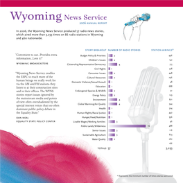 Wyomingnews Service
