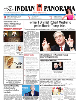 8 9 Former FBI Chief Robert Mueller to Probe Russia-Trump Links
