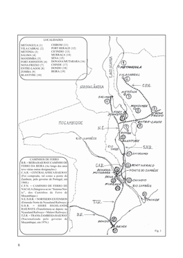 CAMINHOS DE FERRO B.R. = BEIRA RAILWAY/CAMINHO DE FERRO DA BEIRA (Ao Longo Dos Anos Teve Várias Outras Designações.) C.A.R