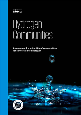 Assessment for Suitability of Communities for Conversion to Hydrogen