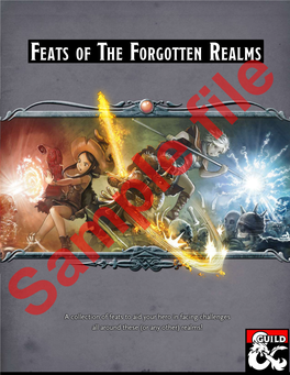 Feats of the Forgotten Realms