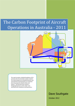 The Carbon Footprint of Aircraft Operations in Australia