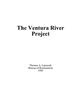 Ventura River Project History