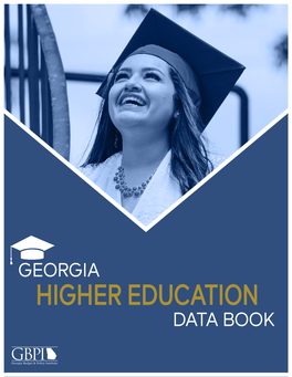 2017 Georgia Higher Education Data Book by Jennifer Lee, Policy Analyst