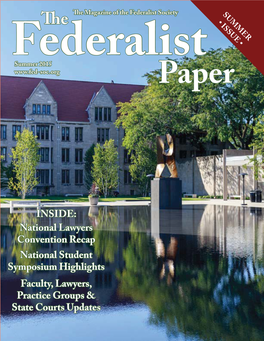 New at the Federalist Society