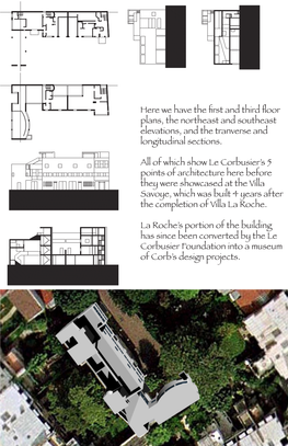 Here We Have the First and Third Floor Plans, the Northeast and Southeast