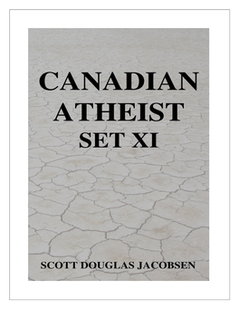 Canadian Atheist: Set XI