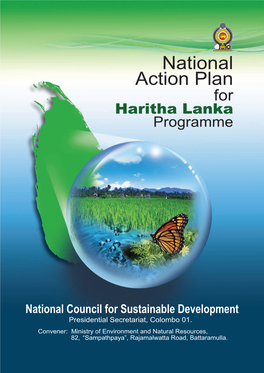 National Action Plan for Haritha Lanka Programme Mission 1: Clean Air - Everywhere