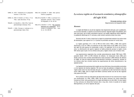 La Octava Región En El Escenario Económico Y Demográfico Del Siglo