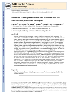 NIH Public Access Author Manuscript Placenta