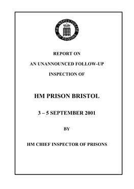 Hm Prison Bristol
