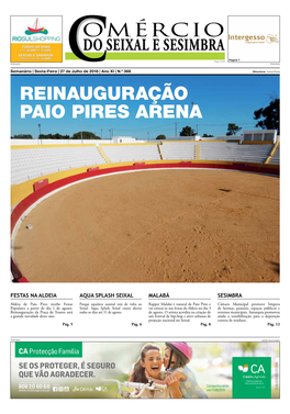 Reinauguração Paio Pires Arena