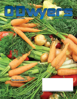 O'dwyer's Mar. '18 Food & Beverage PR Magazine