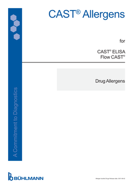 For CAST® ELISA Flow CAST® Drug Allergens