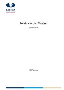 Polish Abortion Tourism