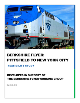 Berkshire Flyer: Pittsfield to New York City