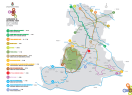 Fahrradwege in Der Provinz Padua Pistes Cyclables Dans La Province