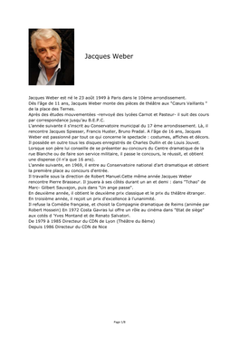 Jacques Weber