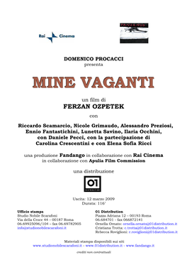 Mine Vaganti PB