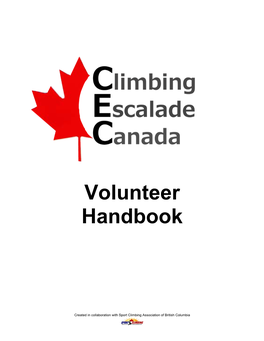 Volunteer Handbook