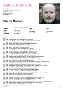 Simon Coates