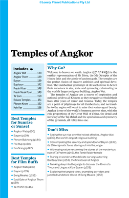 Temples of Angkor