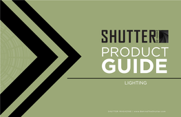 Download the Complete 2013 Lighting Product Review Guide