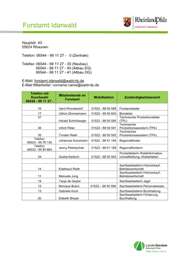 2021 Forstamt Idarwald Ansprechpartner 04