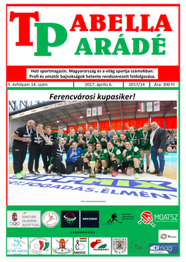 Tabellaparádé - Hetente Megjelenő Sportmagazin